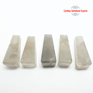 Natural Crystal Gemstone Obelisks Tower Point Loose Healing For Energy Point Tower