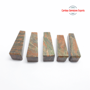Natural Unakite Gemstone Obelisks Tower Handmade Polished Obelisks Tower