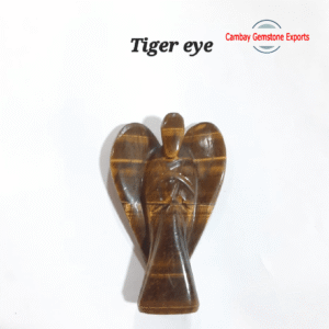 Natural Tiger Eye Gemstone Angel Handmade Tiger Eye Angel Showpieces Home