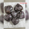 Natural Lepidolite Gemstone Unique Heart Shape Briolette Gemstone