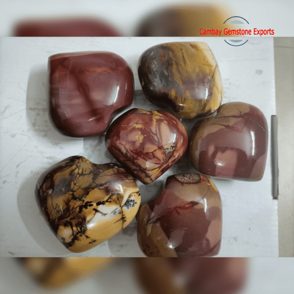 Narural Mookite Gemstone Amazing Heart Shape Gemstone Gift For Love