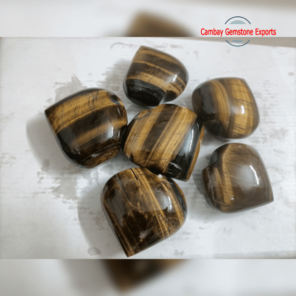 New-Project-2023-04-18T020254.855-min.png Natural Tiger Eye Heart Shape Gemstone Dazzling Making Jewelry's Gemstone