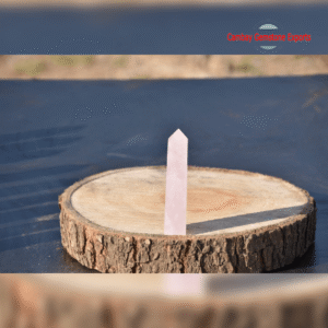 Natural Lite Pink Rose Quartz Gemstone Point Healing For Power Energy