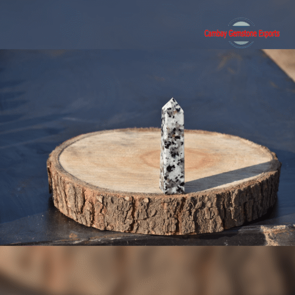 Natural Agate Jasper Gemstone Point Tower Dazzling Point Tower