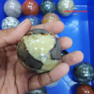 Natural Coconut Jasper Gemstone Ball Top Quality Gemstone Ball Gift For Mother