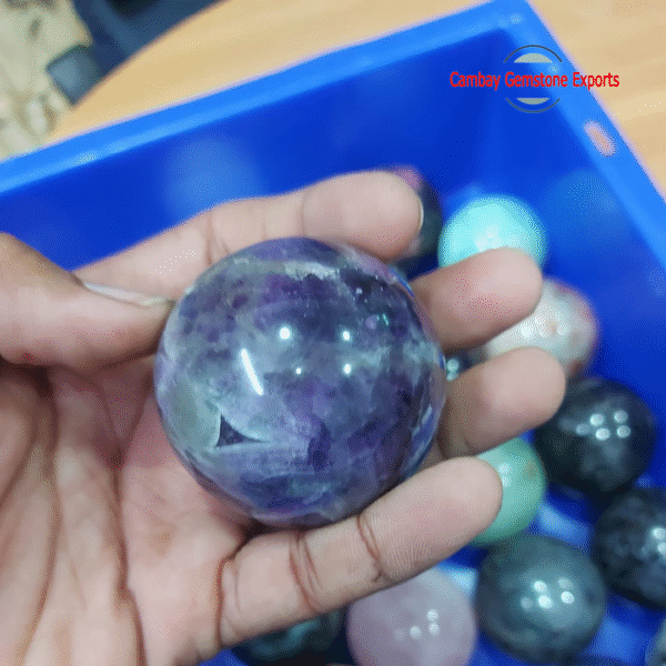 Amazing Purple Amethyst Gemstone Ball AAA Quality Healing Gemstone Ball