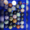 Natural Strawberry Jasper Gemstone Ball Handmade Ball Shape Gemstone