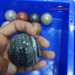 Natural Kambala Jasper Gemstone Ball Power Of Meditation Gemstone Ball
