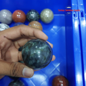 Natural Labradorite Gemstone Ball Power Of Meditation Ball Gift For Everyone