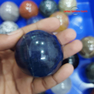 Natural Blue Sodalite Gemstone Ball Dazzling Blue Sodalite Gemstone Ball