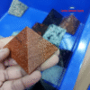 Natural Sunstone Gemstone Pyramid Attractive Healing For Energy Gemstone Pyramid