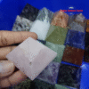 Natural Rose Quartz Gemstone Pyramid Beautiful Pyramid Loose Gemstone Pyramid