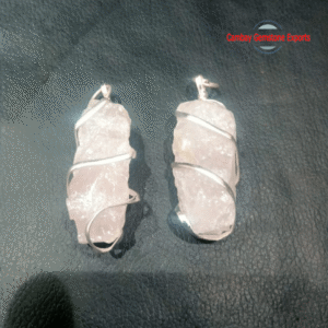 QUARTZ WRAPPED PENDANTS