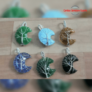 QUARTZ WRAPPED PENDANTS
