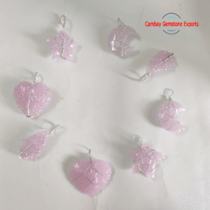 QUARTZ WRAPPED PENDANTS