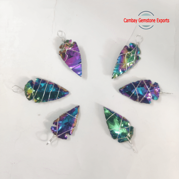 QUARTZ WRAPPED PENDANTS