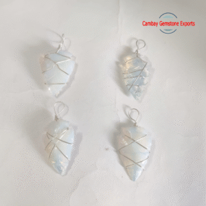 QUARTZ WRAPPED PENDANTS
