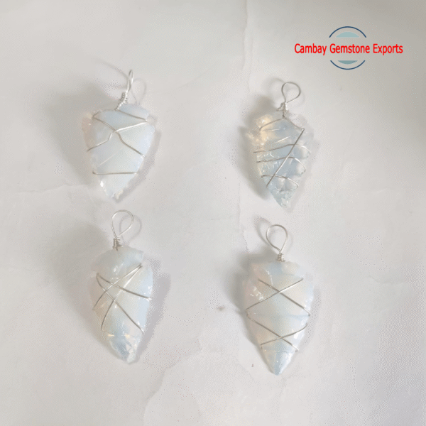 QUARTZ WRAPPED PENDANTS