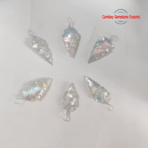QUARTZ WRAPPED PENDANTS