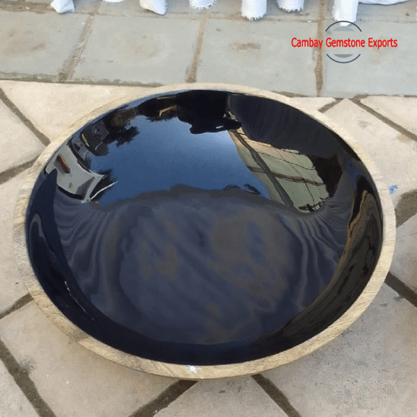 MANGO WOOD BOWL PLATES