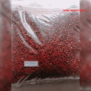 RED GEMSTONE CHIPS