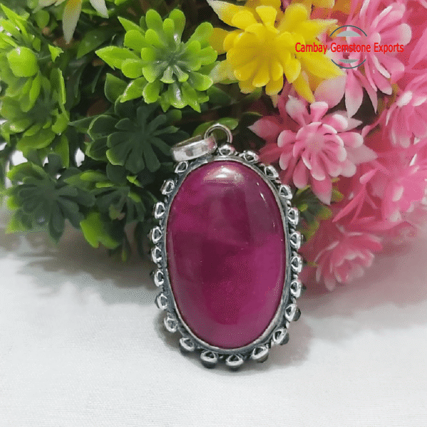 DRUZY STERLING PENDANTS