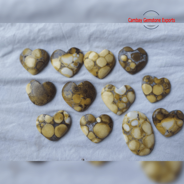 Natural Cobra Jasper Cabochon Flat Back Gemstone All Shape Available gemstone