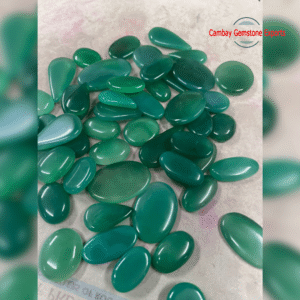 Natural Green Aventurine Cabochon Loose Gemstone Handmade Polished Cabochon