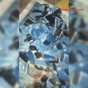 New-Project-2023-05-21T140921.904-min.png Natural Blue Agate Cabochon Loose Gemstone AAA Quality Flat Back Cabochon Gemstone