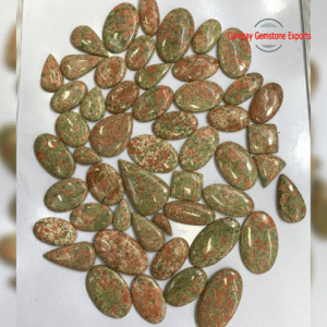 New-Project-2023-05-21T141927.479-min.png Natural Unakite Cabochon Gemstone Loose Jewelry Gemstone Cabochon