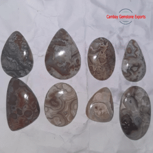 Natural Crazy Less Agate Cabochon Gemstone Amazing Flat Back Cabochon Gemstone