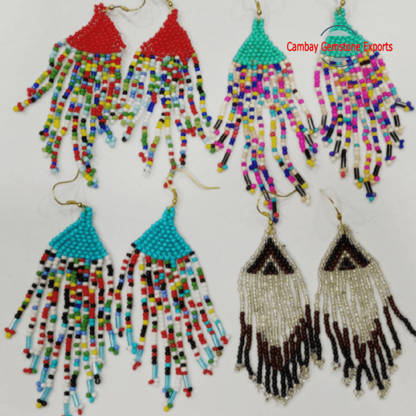 GLASS BEADS EARRINGS