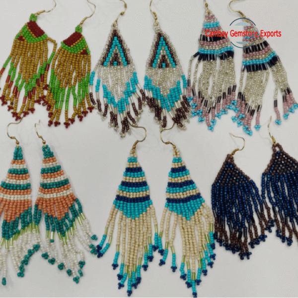 GLASS BEADS EARRINGS