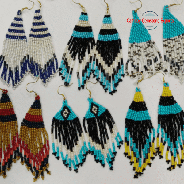 GLASS BEADS EARRINGS
