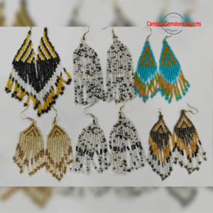 GLASS BEADS EARRINGS