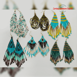 GLASS BEADS EARRINGS