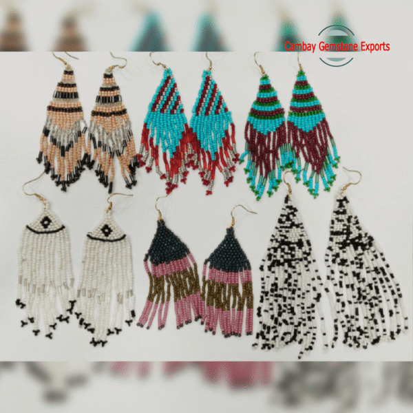 GLASS BEADS EARRINGS