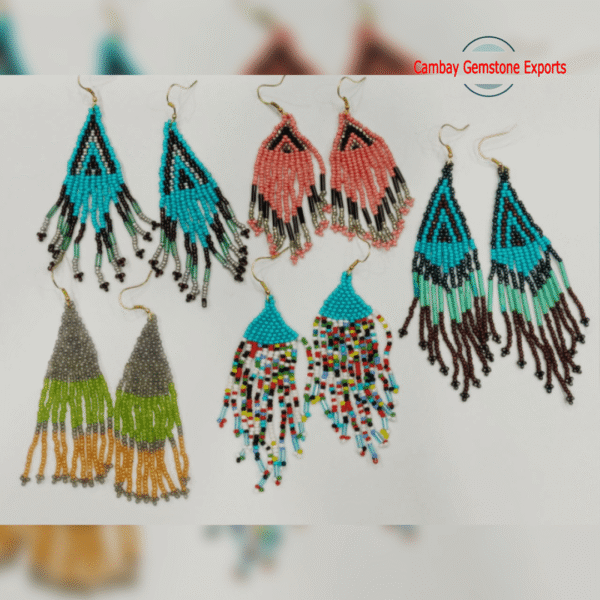 GLASS BEADS EARRINGS