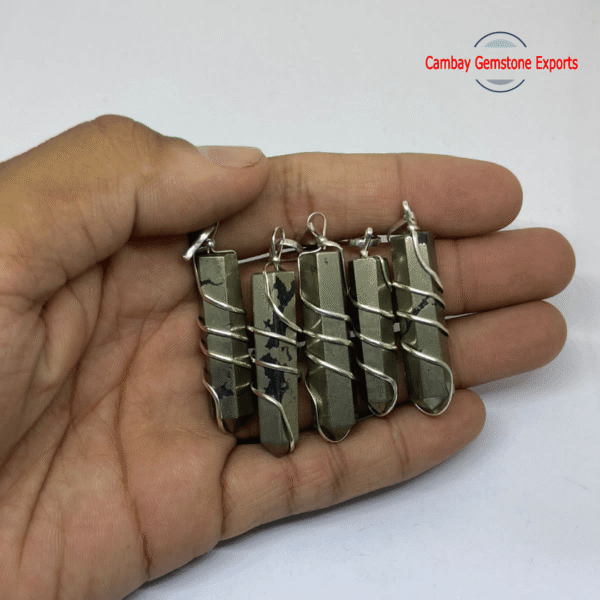 Pencil Wrap Pendants