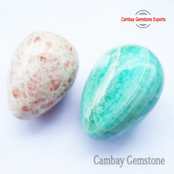 Natural Gemstone Egg Beautiful Handmade Gemstone Egg Gift For Mother