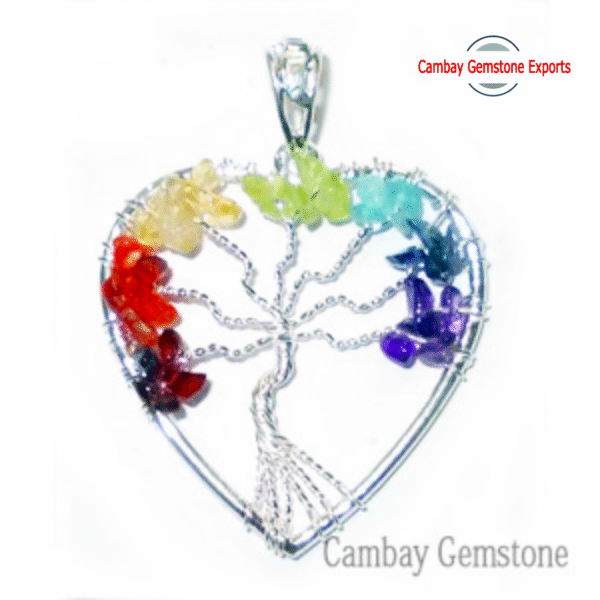 PENDANT GEM TREE