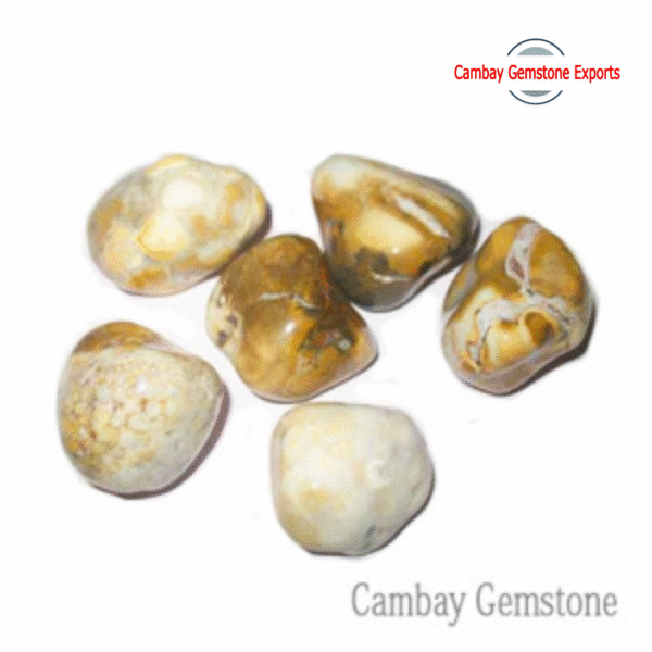 New-Project-2023-07-05T193753.745.png Natural Brown Agate Gemstone Tumble Unique Jewelry's Tumble