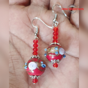 GLASS BEADS EARRINGS
