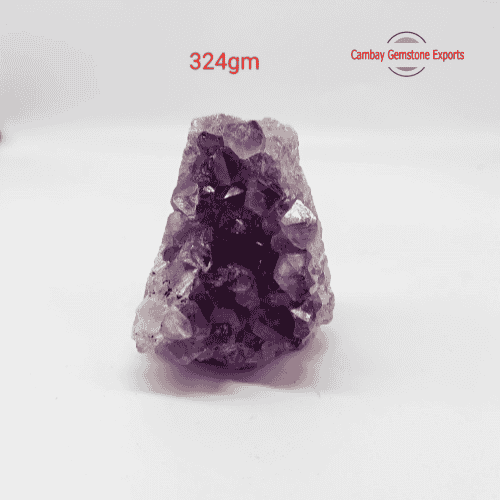 Amethyst Geode Cluster 324gm