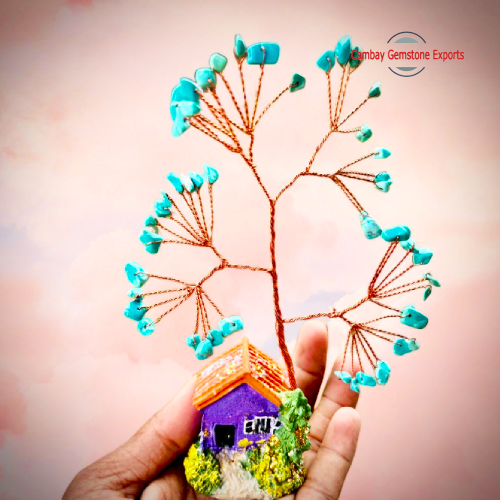 50-Chip Gemstone House Tree #2