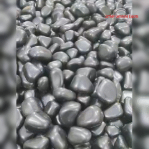 Black Agate Tumbled Stones (AAA Quality)