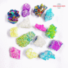 Yellow Aura Coated Stone Cluster