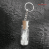 Selenite Big Bottle Keychain