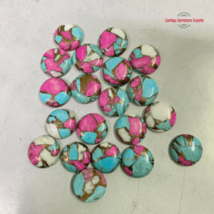 Agate Copper Cabachons #18