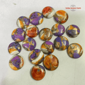 Agate Copper Cabachons #17